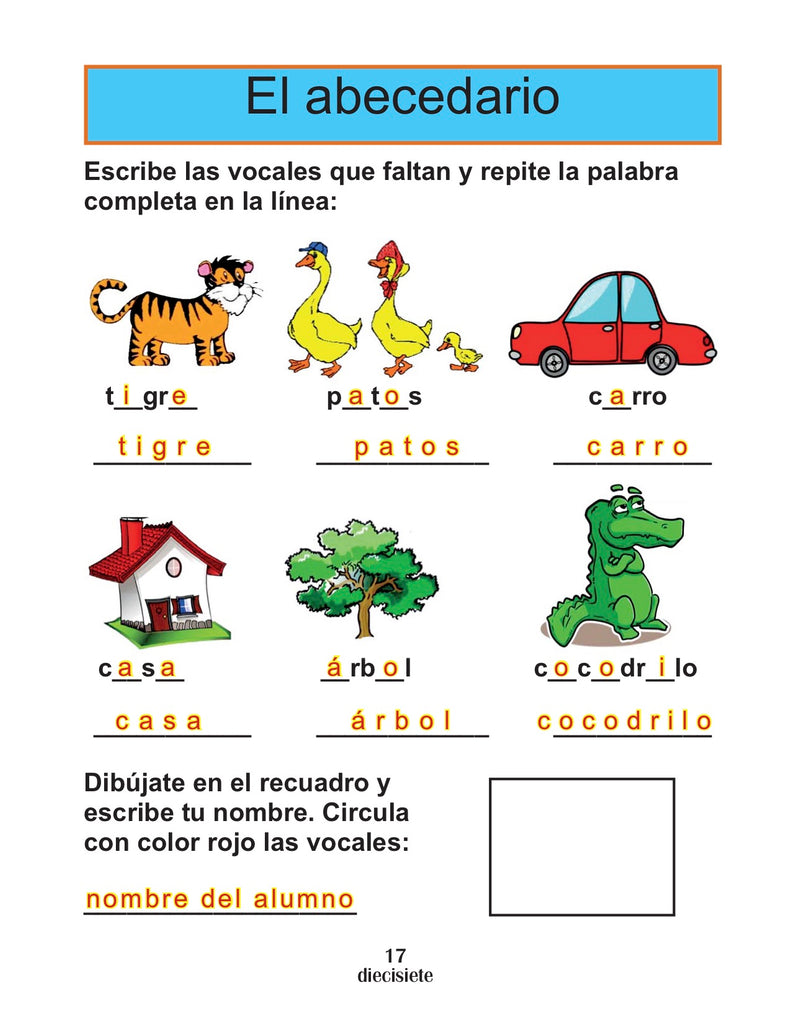 Libro integrado para niños bilingües Nivel 1 (Maestro)